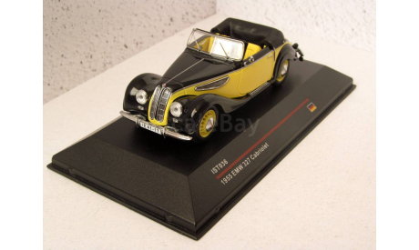 EMW 327 Cabriolet жёлто-чёрный IST Models 1:43 IST036, масштабная модель, BMW, scale43