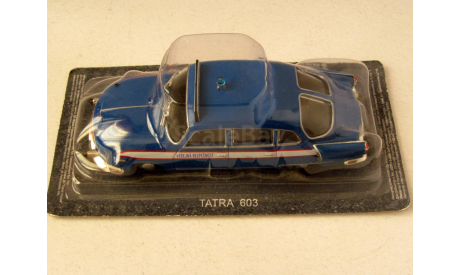 Tatra 603 Veřejná Bezpečnost ’СОБ Чехословакии’ DeAgostini 1:43 ’Полицейские машины мира’ 57, масштабная модель, Полицейские машины мира, Deagostini, scale43
