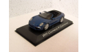 Porsche 911 (991) Carrera 4 Cabriolet синий металлик Minichamps 1:43 WAP0201110C, масштабная модель, scale43