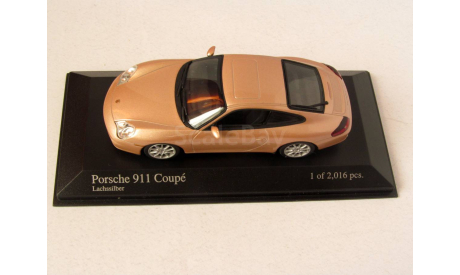 Porsche 911 (996) Coupé розовый металлик Minichamps 1:43 400061025, масштабная модель, scale43