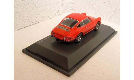 Porsche 911 S Coupé оранжевый Schuco 1:43 02707, масштабная модель, scale43