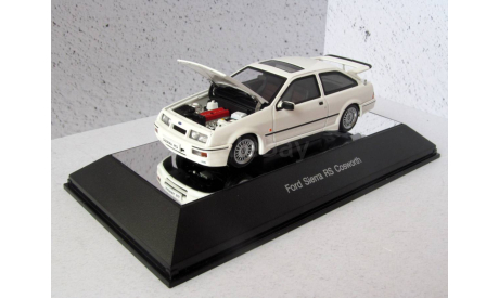 Ford Sierra RS Cosworth RHD белый AUTOart 1:43 52862, масштабная модель, scale43