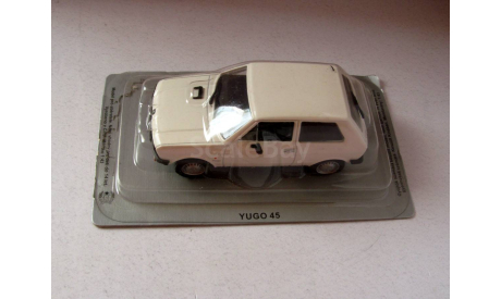 Yugo 45 белый DeAgostini 1:43 ’Kultowe auta PRL-u’ 40, масштабная модель, DeAgostini-Польша (Kultowe Auta), scale43