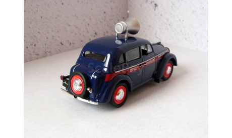 Москвич-400 ОРУД DeAgostini 1:43 ’Автомобиль на службе’ 6, масштабная модель, Автомобиль на службе, журнал от Deagostini, scale43