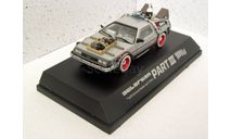 DeLorean DMC 12 ’Back to the Future III’ Aoshima 1:43 054-263-2595, масштабная модель, scale43