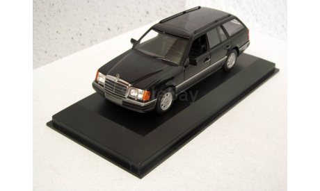 Mercedes-Benz 300 TE S124 серо-чёрный Minichamps / MaXichamps 1:43 940037010, масштабная модель, scale43
