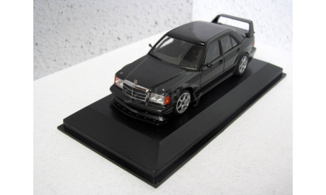 Mercedes-Benz 190E 2.5-16 EVO 2 W201 чёрный металлик Minichamps / MaXichamps 1:43 940923400, масштабная модель, scale43
