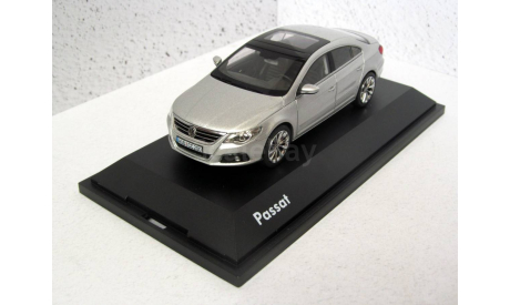 Volkswagen Passat CC серебристый Schuco  1:43 дилерская 3C8 099 300 A7W, масштабная модель, scale43