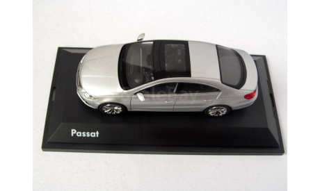 Volkswagen Passat CC серебристый Schuco  1:43 дилерская 3C8 099 300 A7W, масштабная модель, scale43