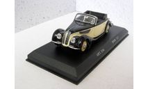 BMW 327 Cabrio зелёно-чёрный Detail Cars 1:43 #334, масштабная модель, DetailCars, scale43