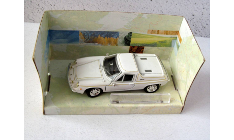 Lotus Europa белый Hongwell / Cararama 1:43 открывающиеся двери+поворотные колёса, масштабная модель, Bauer/Cararama/Hongwell, scale43
