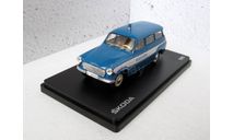 Škoda 1202 Veřejná Bezpečnost синий Abrex 1:43 143ABSX-728XA1, масштабная модель, scale43