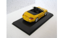 Porsche 911 (996) Turbo Cabriolet жёлтый Minichamps 1:43 WAP02010214, масштабная модель, scale43