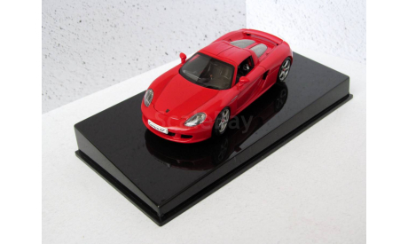 СКИДКИ! Porsche Carrera GT красный AUTOart 1:43 58043 с 1 рубля!, масштабная модель, scale43