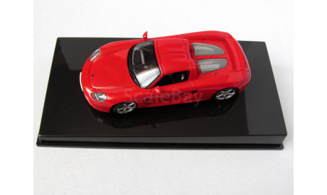 СКИДКИ! Porsche Carrera GT красный AUTOart 1:43 58043 с 1 рубля!, масштабная модель, scale43