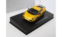 Lamborghini Gallardo Superleggera жёлтый металлик AUTOart 1:43 54614, масштабная модель, scale43