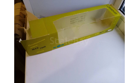 маз 7310 бортовой, масштабная модель, Элекон, scale43