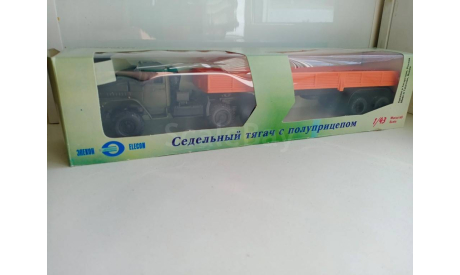 Урал-44202 с полуприцепом, масштабная модель, Элекон, scale43
