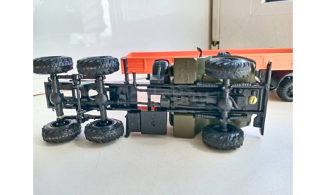 Урал-44202 с полуприцепом, масштабная модель, Элекон, scale43
