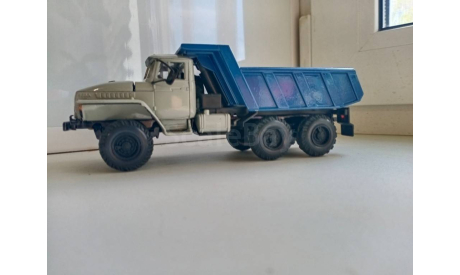 Урал-55571 самосвал, масштабная модель, Элекон, scale43
