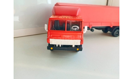 КамАЗ-5410 с полуприцепом; тент, масштабная модель, Элекон, scale43