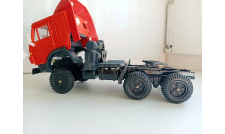 КамАЗ-5410 с полуприцепом; тент, масштабная модель, Элекон, scale43