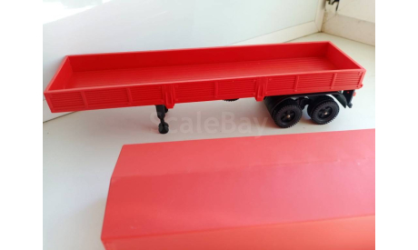 КамАЗ-5410 с полуприцепом; тент, масштабная модель, Элекон, scale43