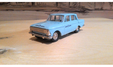 Москвич 408 «такси», масштабная модель, Агат/Моссар/Тантал, scale43