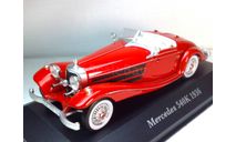 1:43 Mercedes-Benz 540K Red 1936, масштабная модель, scale43, IXO Altaya