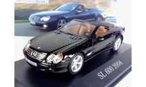 1:43 Mercedes Benz SL 600 cabrio 2004, масштабная модель, scale43, IXO Altaya, Mercedes-Benz