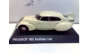 1/43 PEUGEOT 402 Andreau 1936 Speed Record, масштабная модель, scale43, Norev