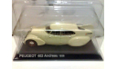 1/43 PEUGEOT 402 Andreau 1936 Speed Record, масштабная модель, scale43, Norev