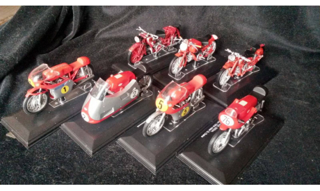 1/24 Набор 7 шт. мотоциклов Agusta, Gilera, Guzzi, масштабная модель мотоцикла, Italeri / Starline, scale24