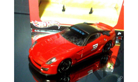 1:43 Ferrari 599XX No.3 rotgrau Mattel HotWheels, масштабная модель, 1/43, Mattel Hot Wheels