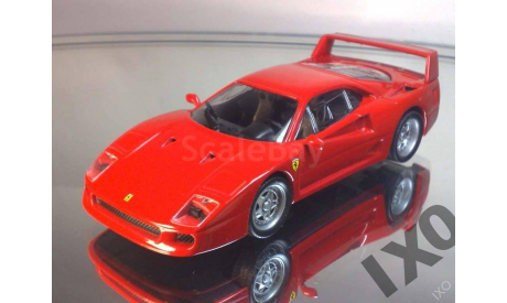 1:43 Ferrari F40 / Hot Wheels, масштабная модель, 1/43