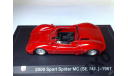 1:43 Fiat Abarth 2000 Sport Spider MC SE04/L METRO, масштабная модель, scale43