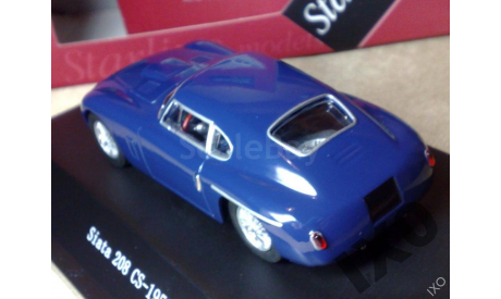 1:43 Siata 208 CS 1952 +буклет, масштабная модель, Starline, scale43