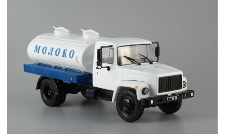 1:43 Г6-ОТА-4,2 ГАЗ-3307 Молоко + журнал №13, масштабная модель, Modimio, scale43