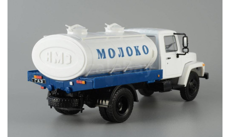 1:43 Г6-ОТА-4,2 ГАЗ-3307 Молоко + журнал №13, масштабная модель, Modimio, scale43