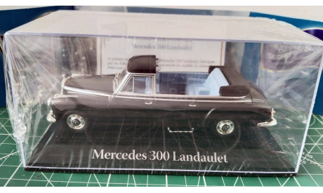 1/43 Mercedes 300 Landaulet канцлера Конрада Аденауэра 1963, масштабная модель, Atlas, Mercedes-Benz, scale43