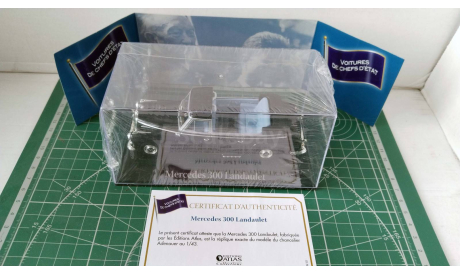 1/43 Mercedes 300 Landaulet канцлера Конрада Аденауэра 1963, масштабная модель, Atlas, Mercedes-Benz, scale43
