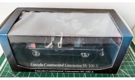 1/43 Lincoln Continental Limousine SS-100-X Президента Кеннеди 1961*, масштабная модель, Atlas, scale43