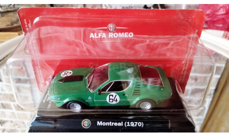 1/43 Alfa Romeo Montreal 1970 #64, масштабная модель, Metro, scale43