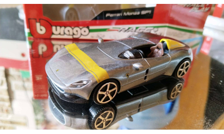 1:43 Ferrari Monza SP1, масштабная модель, BBurago, scale43