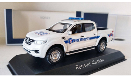 1:43 Renault Alaskan Police, масштабная модель, scale43, Norev