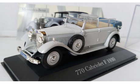 1:43 Mercedes Benz 770 Cabriolet F 1930, масштабная модель, Altaya, Mercedes-Benz, scale43