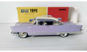 1:43 Lincoln Premiere Coupe 1956 сиреневый, масштабная модель, GFCC, scale43