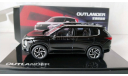 1:43 Mitsubishi Outlander 2023 черный, масштабная модель, scale43, СPM