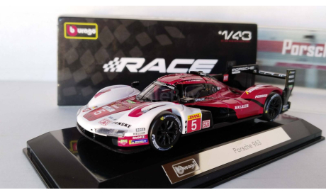 1:43 Porsche 963 24 LeMans, масштабная модель, scale43, BBurago