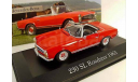 1:43 Mercedes Benz 230SL Roadster Pagode Cabrio 1963, масштабная модель, scale43, IXO Altaya, Mercedes-Benz